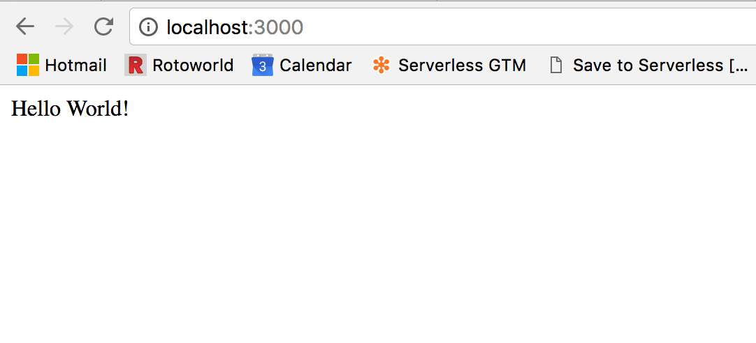 Serverless Offline