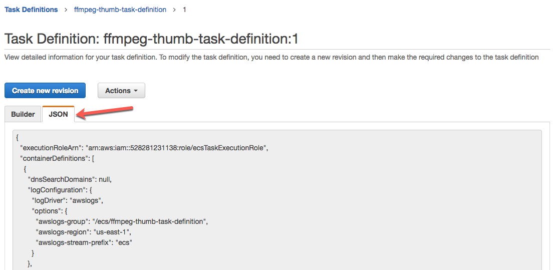 Task JSON