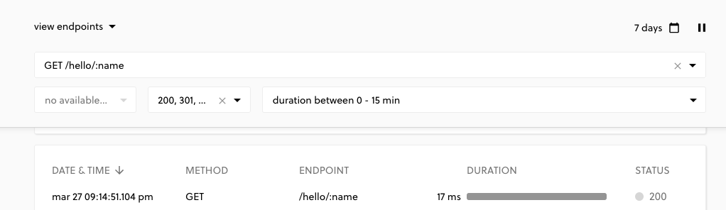 New Endpoint