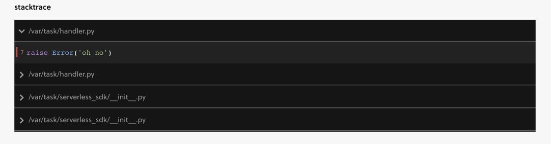 Stack Traces